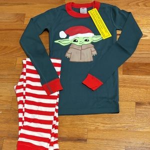 Hanna Andersson unisex Christmas pajamas pjs 130 size 8 NWT
